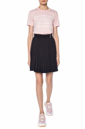 Lion head motif pleated skirt, zdjęcie 2 Lion head motif pleated skirt od Versace Versus